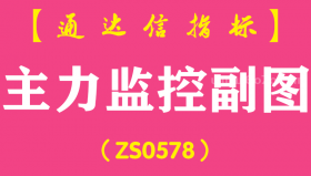 [ZS0578]主力监控副图-通达信指标公式