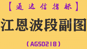 [AGS0218]江恩波段-通达信副图指标公式