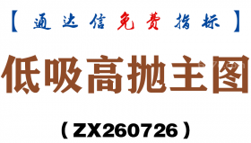 [ZX260726]低吸高抛主图－通达信指标源码分享