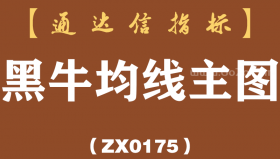 [ZX0175]黑牛均线主图-通达信指标公式