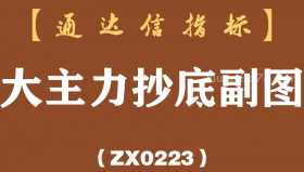 [ZX0223]大主力抄底副图-通达信指标公式