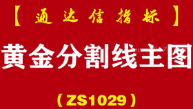 [ZS1029]黄金分割线主图-通达信指标公式
