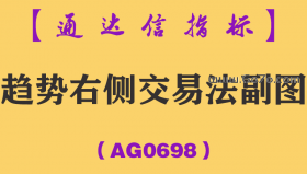 [AG0698]趋势右侧交易法副图-通达信指标公式