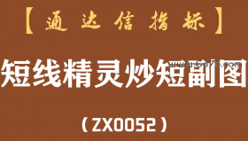 [ZX0052]短线精灵炒短副图-通达信指标公式