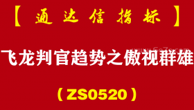 [ZS0520]飞龙判官趋势之傲视群雄副图-通达信指标公式-短线超短线交易利器