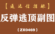 [ZX0469]反弹逃顶副图-通达信指标公式