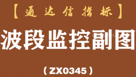 [ZX0345]波段监控副图-通达信指标公式