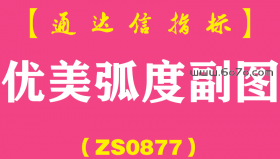 [ZS0877]优美弧度副图-通达信指标公式