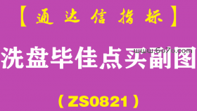 [ZS0821]洗盘毕佳点买副图-通达信指标公式