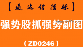 [ZD0246]强势股抓强势副图-通达信指标公式