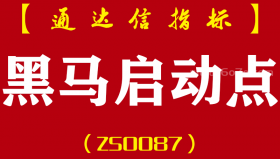 [ZS0087]黑马启动点和日周月共振全套-通达信副图指标公式