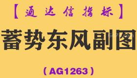 [AG1263]蓄势东风副图-通达信指标公式