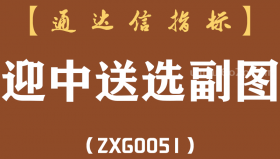 [ZXG0051]迎中送选-通达信副图指标公式