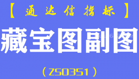 [ZS0351]藏宝图副图-通达信指标公式-黄金坑改进版