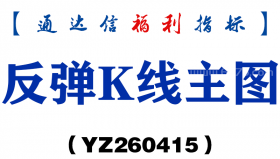[YZ260415]反弹K线主图－通达信指标源码分享