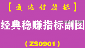 [ZS0901]经典稳赚指标副图-通达信指标公式