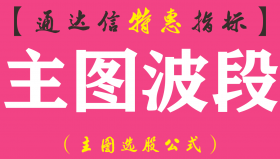 【通达信指标】主图波段-主图指标公式