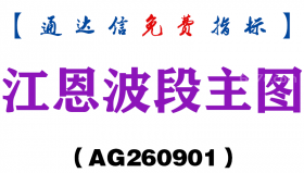 [AG260901]江恩波段主图-通达信指标源码分享