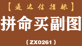 [ZX0261]拼命买副图-通达信指标公式