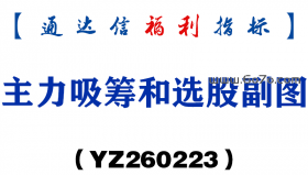 [YZ260223]主力吸筹和选股副图－通达信指标源码分享