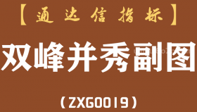 [ZXG0019]双峰并秀-通达信副图指标公式