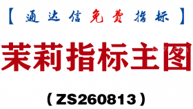 [ZS260813]茉莉指标主图-通达信指标源码分享