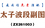 [ZX261003]太子波段副图－通达信指标源码分享