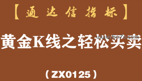 [ZX0125]黄金Ｋ线之轻松买卖-通达信指标公式