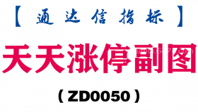 [ZD0050]天天涨停副图-通达信指标公式
