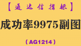 [AG1214]成功率99.75副图-通达信指标公式