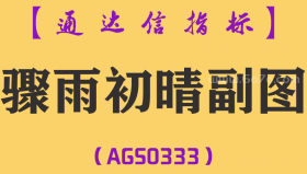 [AGS0333]骤雨初晴副图-通达信指标公式