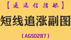 [AGS0287]短线追涨副图-通达信指标公式