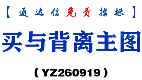 [YZ260919]买与背离主图-通达信指标源码分享