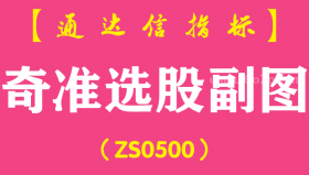 [ZS0500]奇准选股副图-通达信指标公式