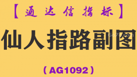 [AG1092]仙人指路副图-通达信指标公式-K线经典组合多头主力洗盘回调