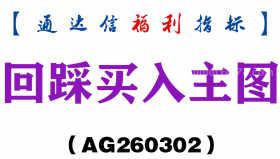 [AG260302]回踩买入主图－通达信指标源码分享