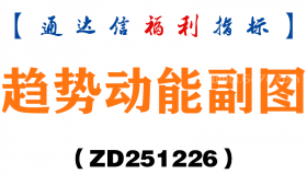 [ZD251226]趋势动能副图－通达信指标源码分享