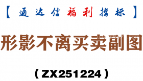 [ZX251224]形影不离买卖副图－通达信指标源码分享
