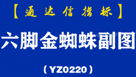 [YZ0220]六脚金蜘蛛副图-通达信指标公式