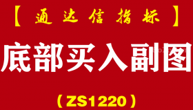 [ZS1220]底部买入副图-通达信指标公式