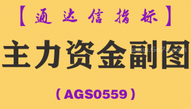 [AGS0559]主力资金副图-通达信指标公式