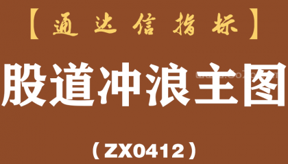[ZX0412]股道冲浪主图-通达信指标公式