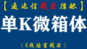 【通达信指标】单k微箱体战法:一位女老板靠这一招资产翻了100倍浙江女老板告诉我她的赚钱秘诀（D042）
