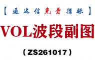 [ZS261017]VOL波段副图-通达信指标源码分享