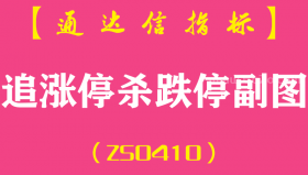 [ZS0410]追涨停杀涨停副图-通达信指标公式