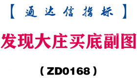[ZD0168]发现大庄买底副图-通达信指标公式