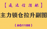 [AG1188]主力锁仓拉升副图-通达信指标公式