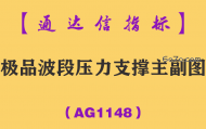 [AG1148]极品波段压力支撑主副图-通达信指标公式
