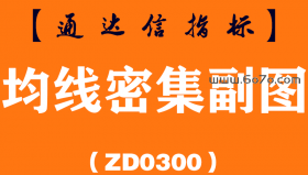 [ZD0300]均线密集副图-通达信指标公式