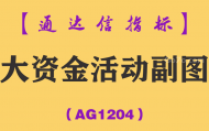 [AG1204]大资金活动副图-通达信指标公式